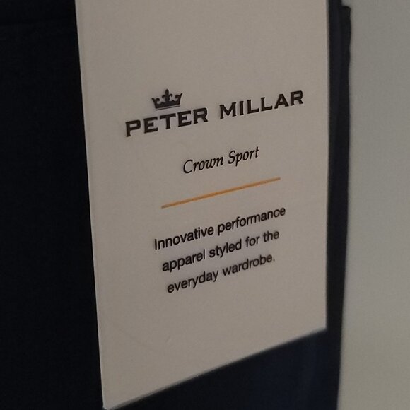 Peter Millar Golf Pants Men's 36x30 Navy Blue Crown Sport - Picture 10 of 14